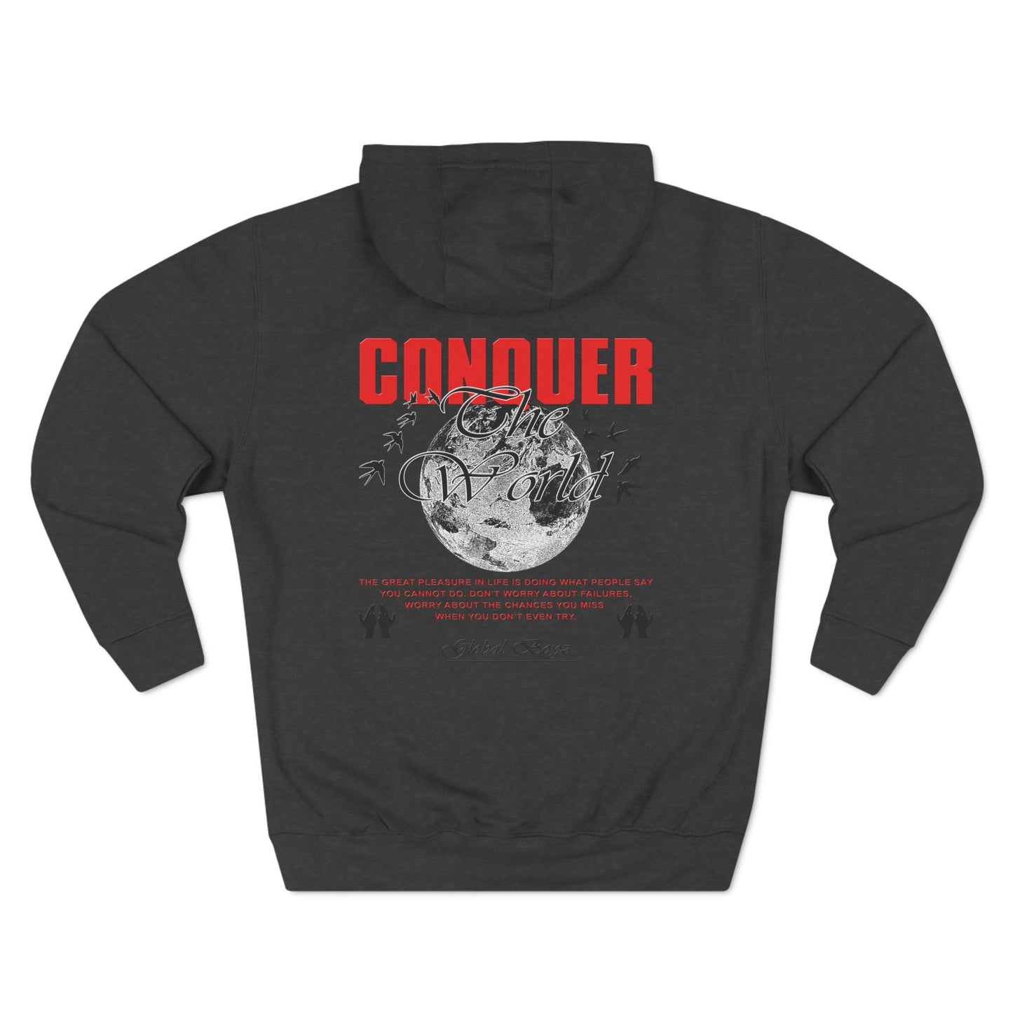 Conquer The World GB™ Premium Pullover Hoodie