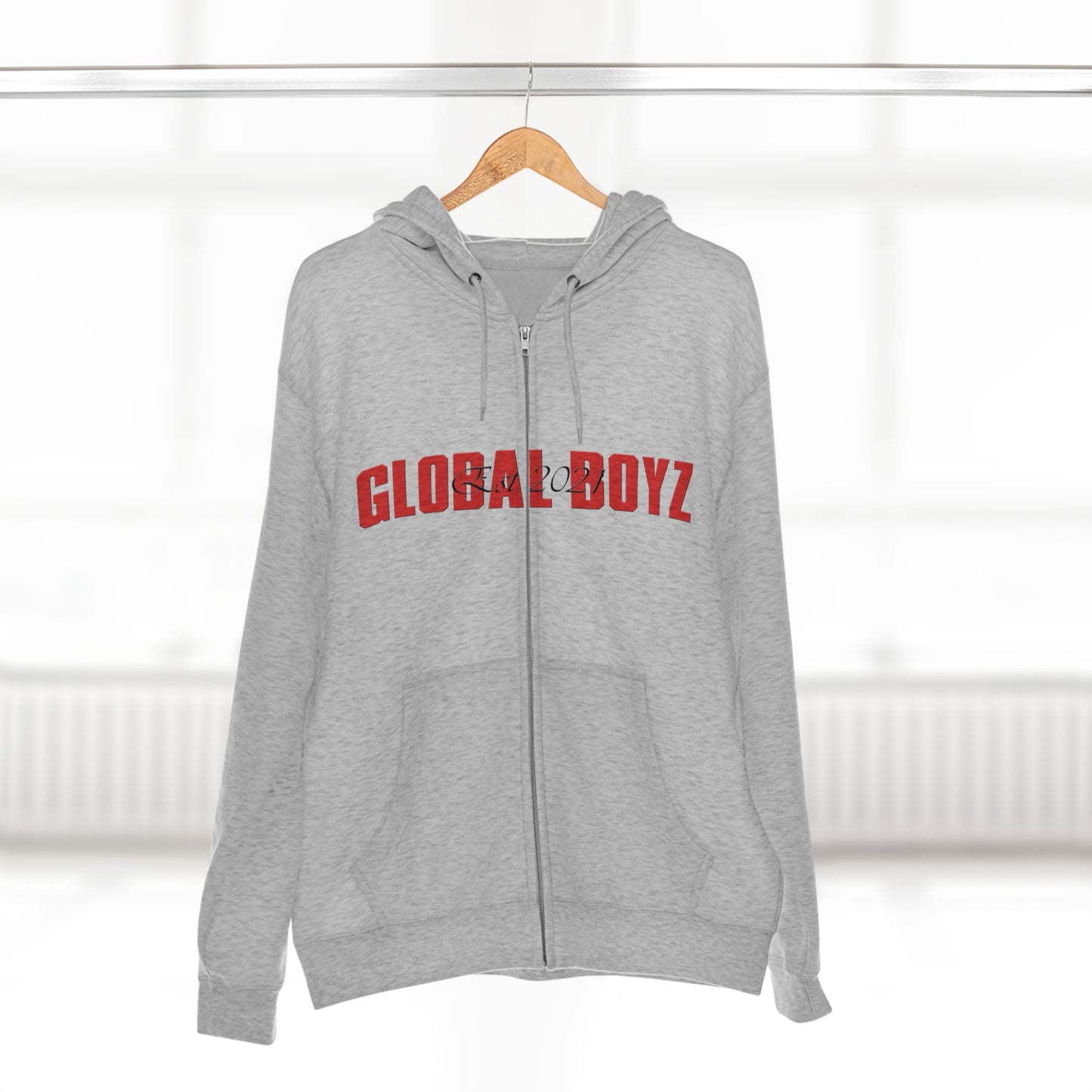 Conquer The World GB™ Premium Full Zip Hoodie