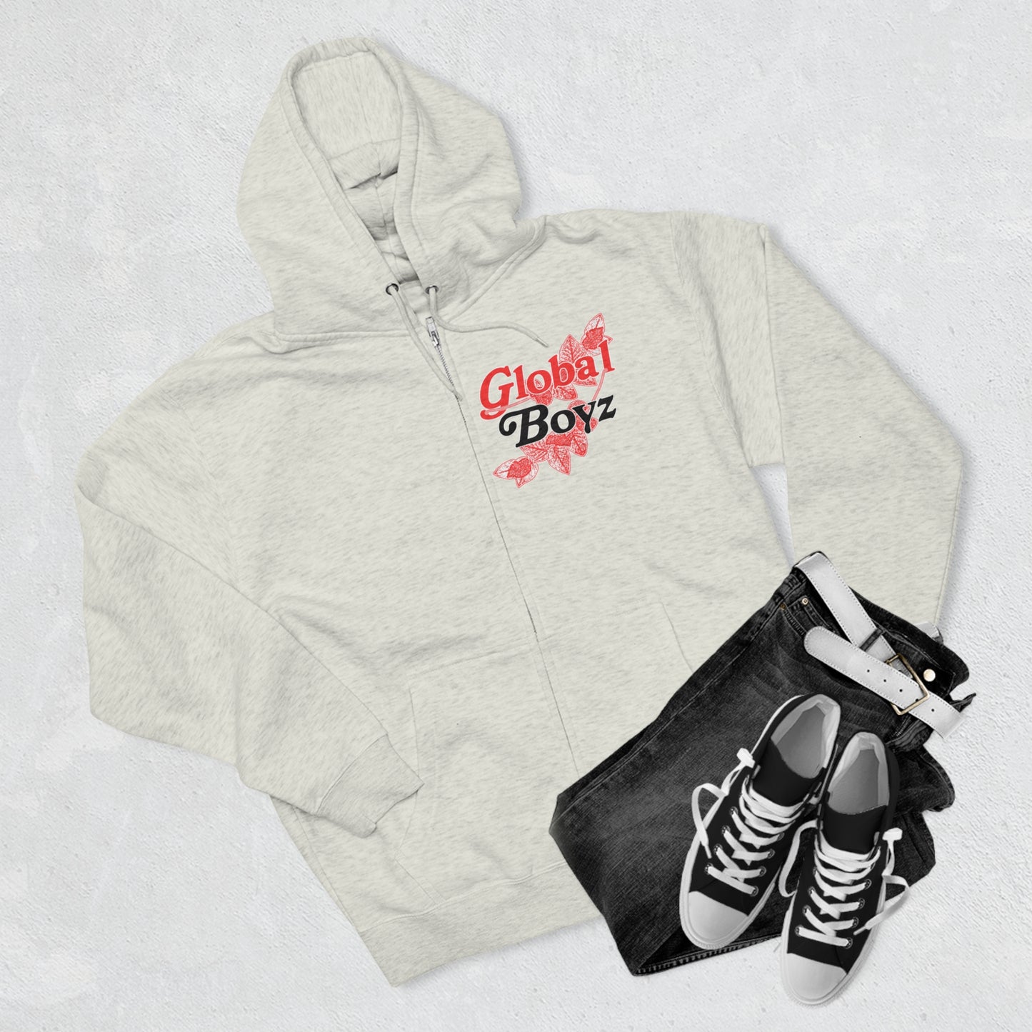 Always Grateful GB™ Premium Full Zip Hoodie