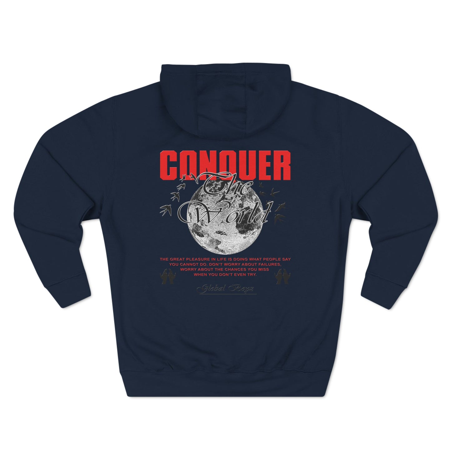 Conquer The World GB™ Premium Pullover Hoodie