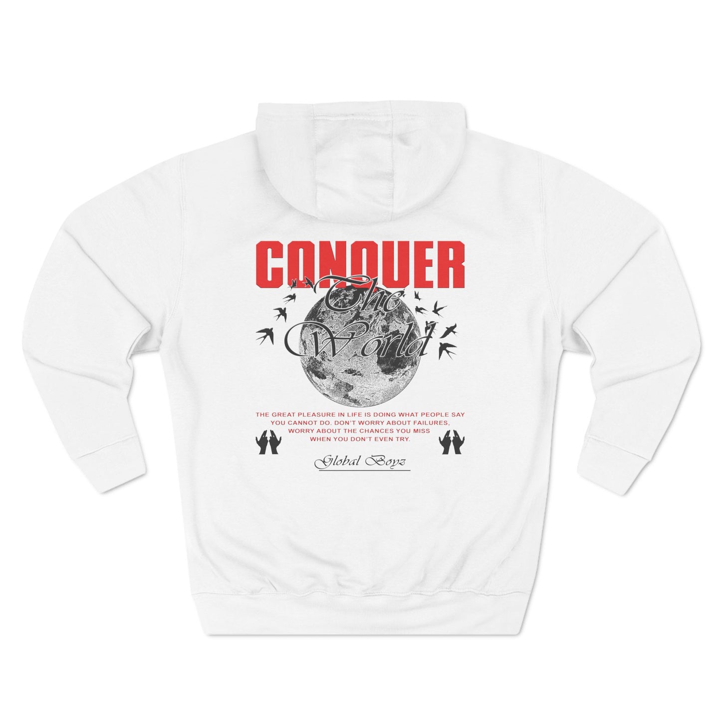 Conquer The World GB™ Premium Pullover Hoodie