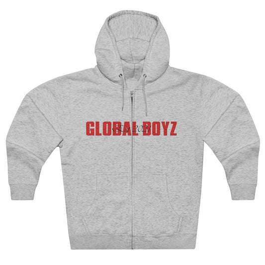 Conquer The World GB™ Premium Full Zip Hoodie