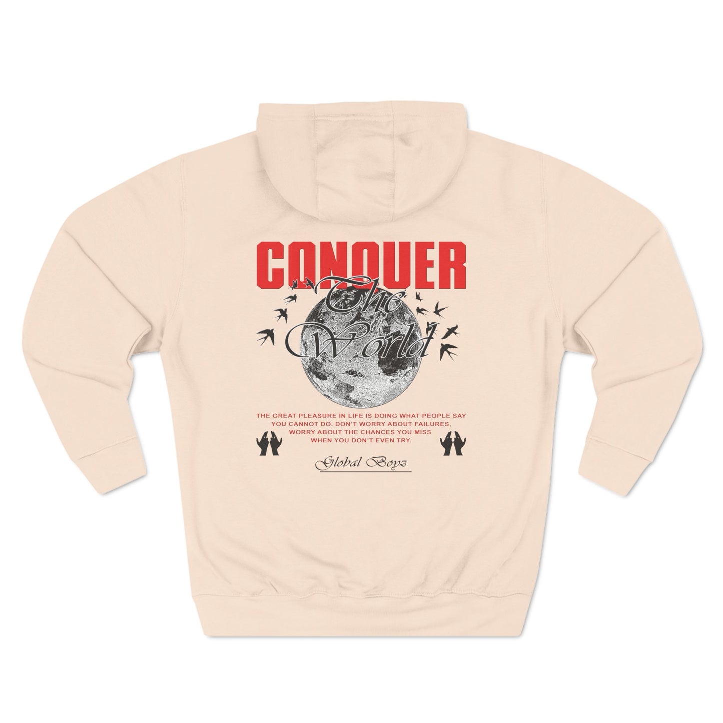 Conquer The World GB™ Premium Pullover Hoodie