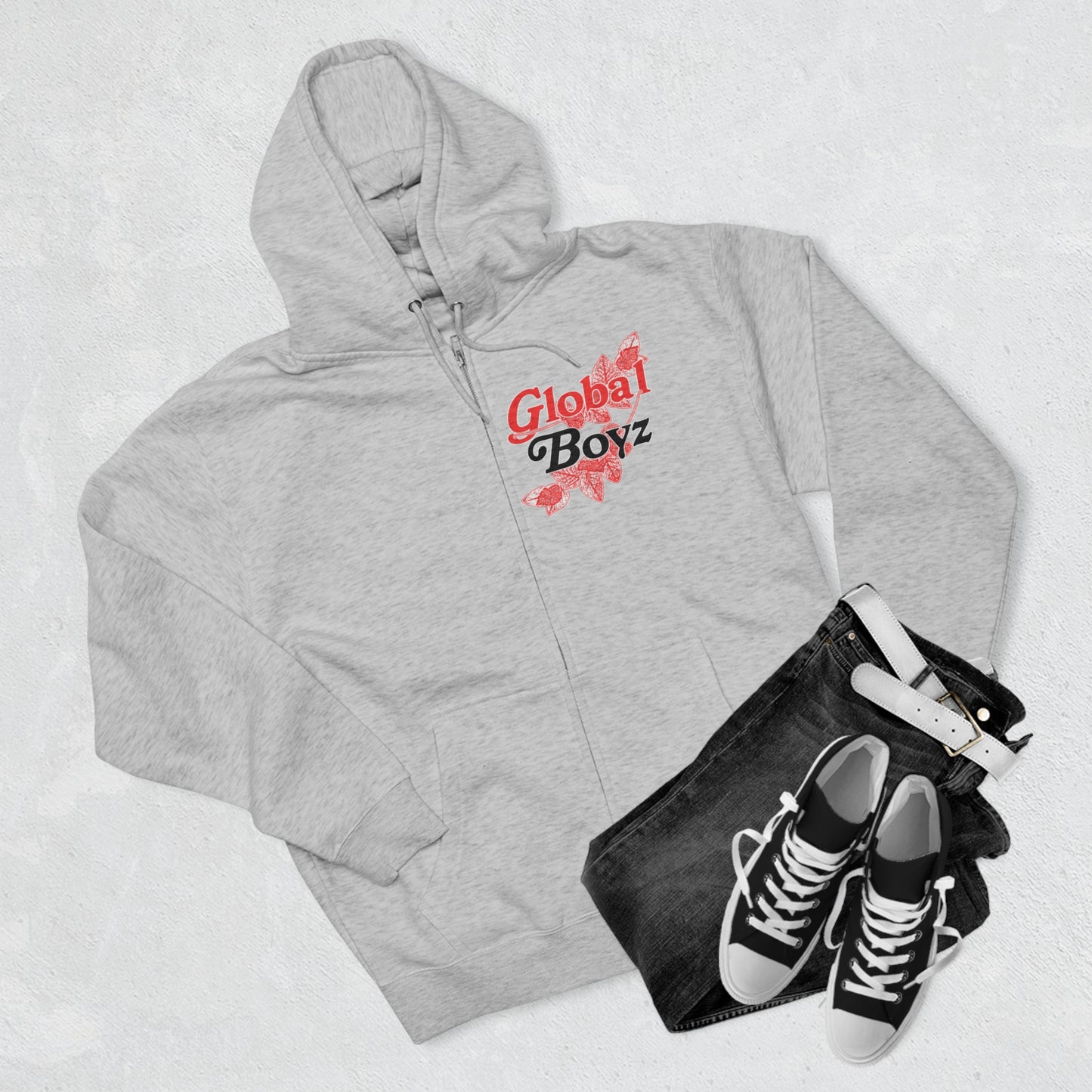 Always Grateful GB™ Premium Full Zip Hoodie