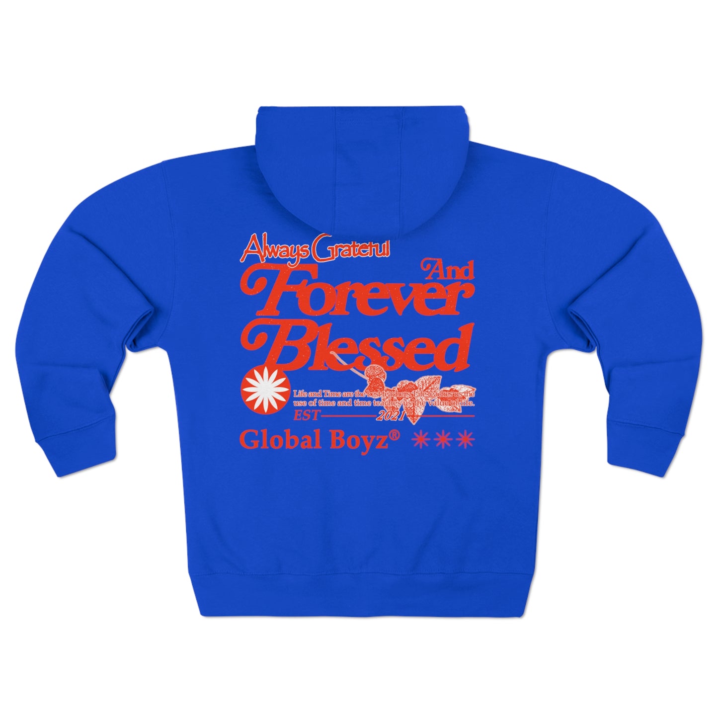 Always Grateful GB™ Premium Full Zip Hoodie