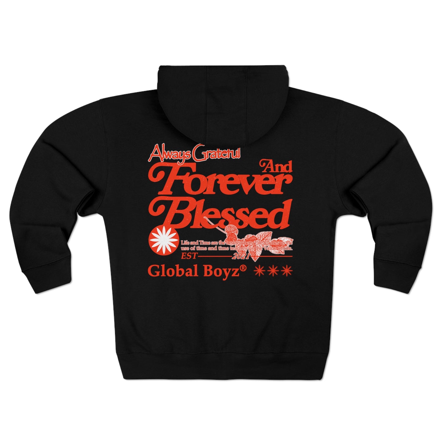 Always Grateful GB™ Premium Full Zip Hoodie